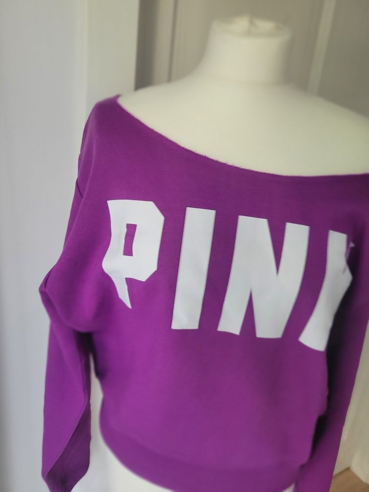 Victoria's secret bluza fuksja rozmiar L