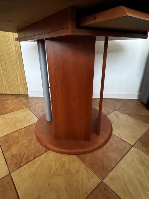 Stół owalny rozkładany w kolorze olcha 110x150