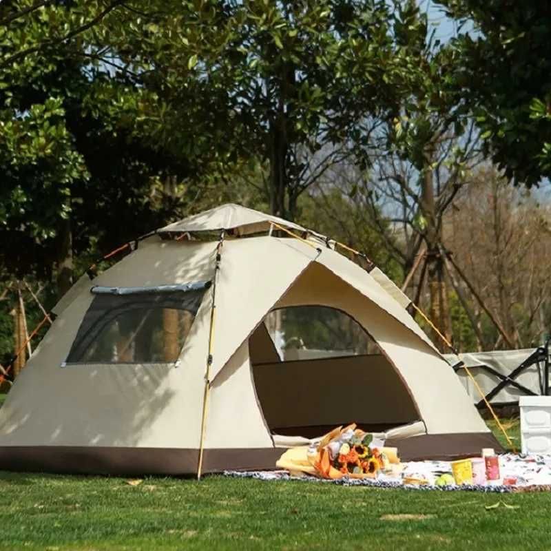 Туристическая палатка | Палатка на 3-4 человека | Автоматическая