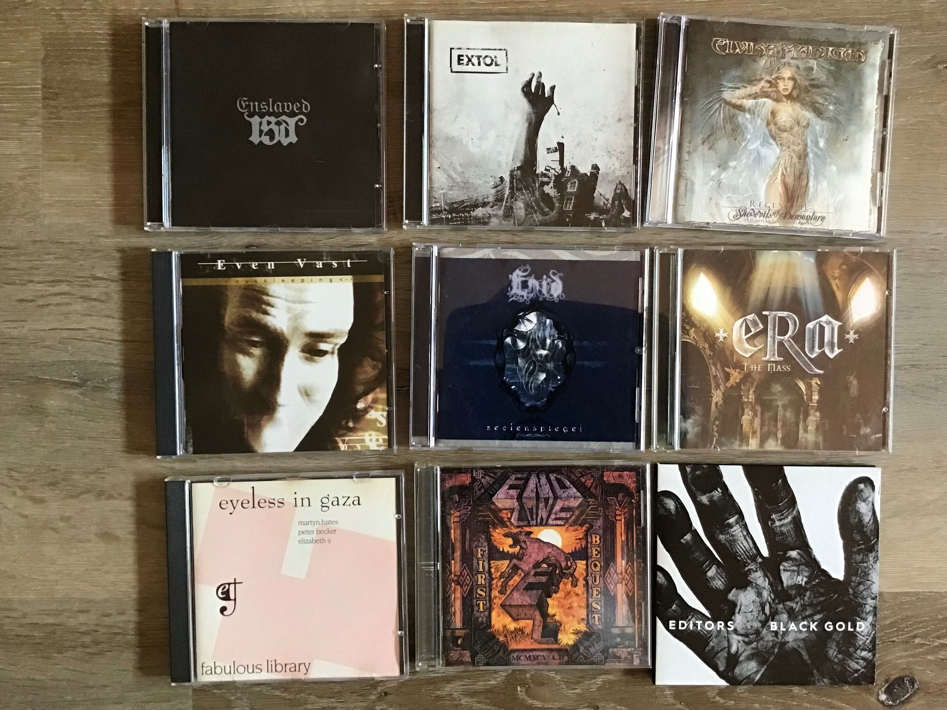 Cds rock metal vários.     E+F