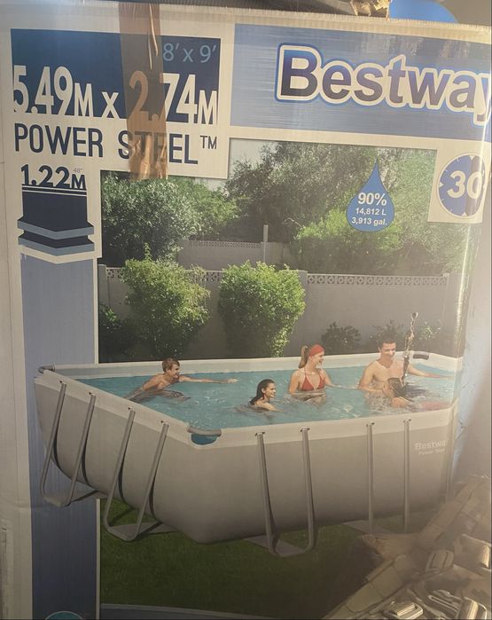 Продам басейн 5.49*2.74*1.22