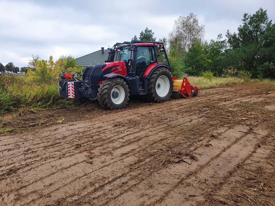 Wycinka drzew, czyszczenie działek, zwyżka, rębak, mulczer