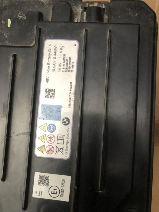 Bmw бмв акумулятор 48v вольт