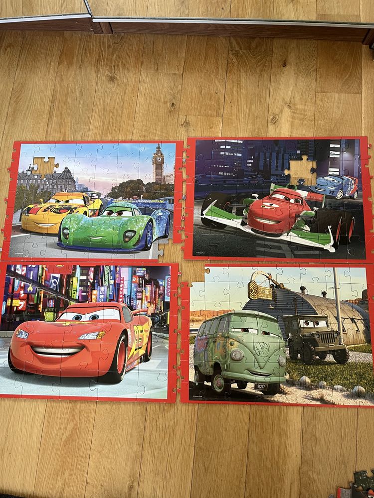 Puzzle auta cars