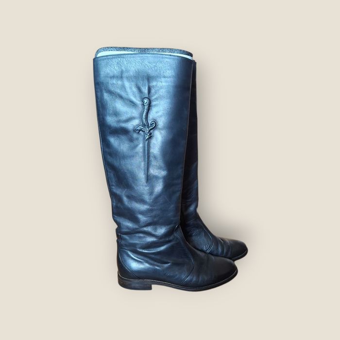 Продам шкiрянi чоботи, шитi на замовлення