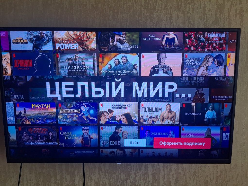 Телевізор CHARP 40 дюймів BG3E