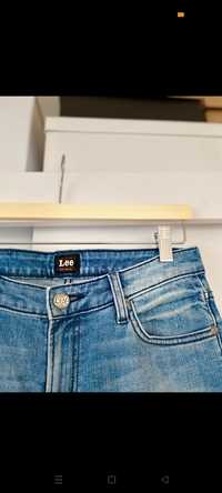 Jeansy Lee Denim Blue