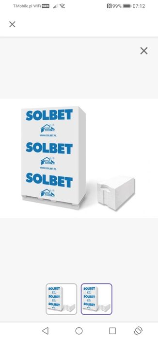 Bloczek komórkowy solbet 24 P+W