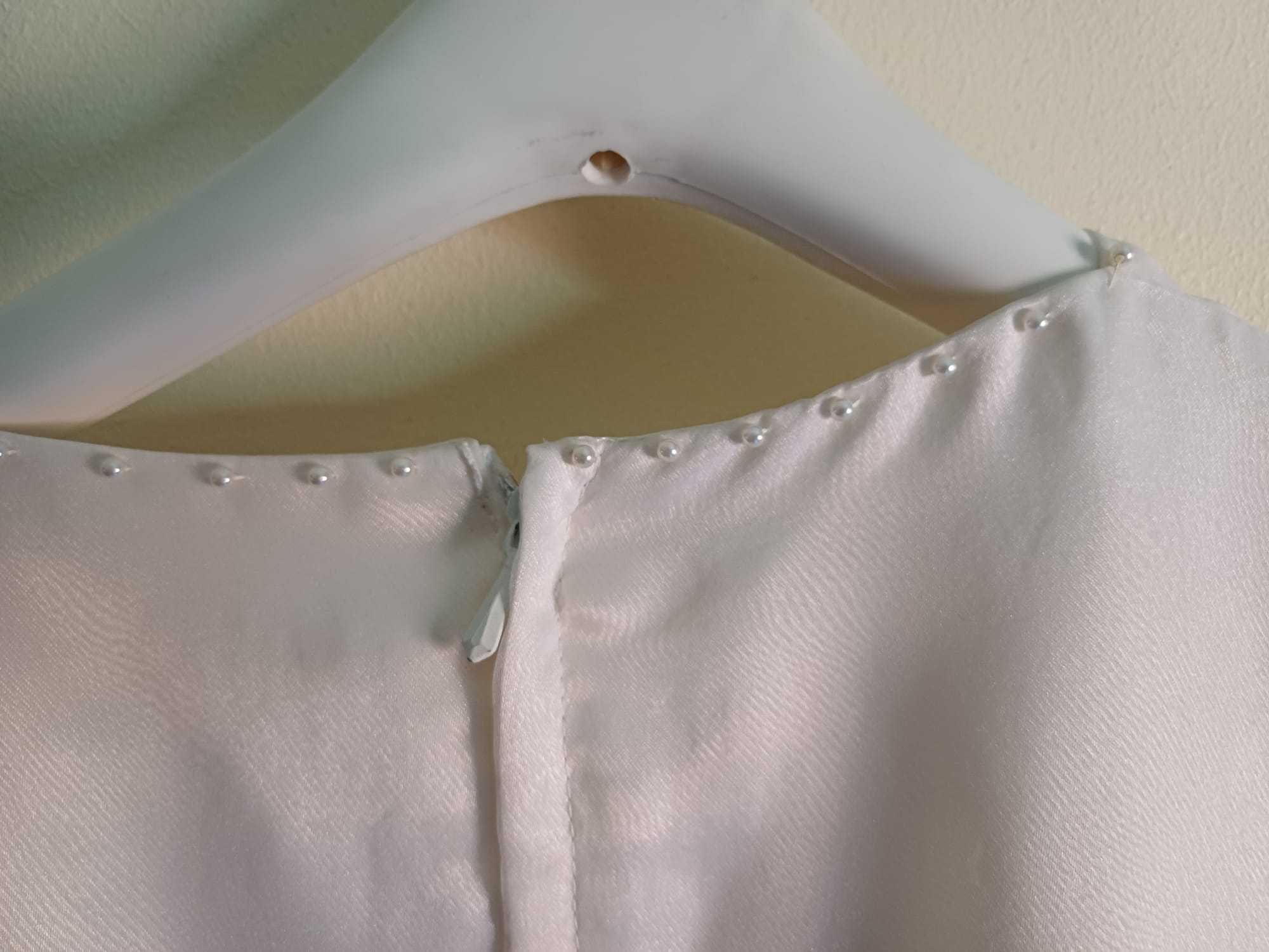Vestido de noiva curto, com ou sem jaqueta