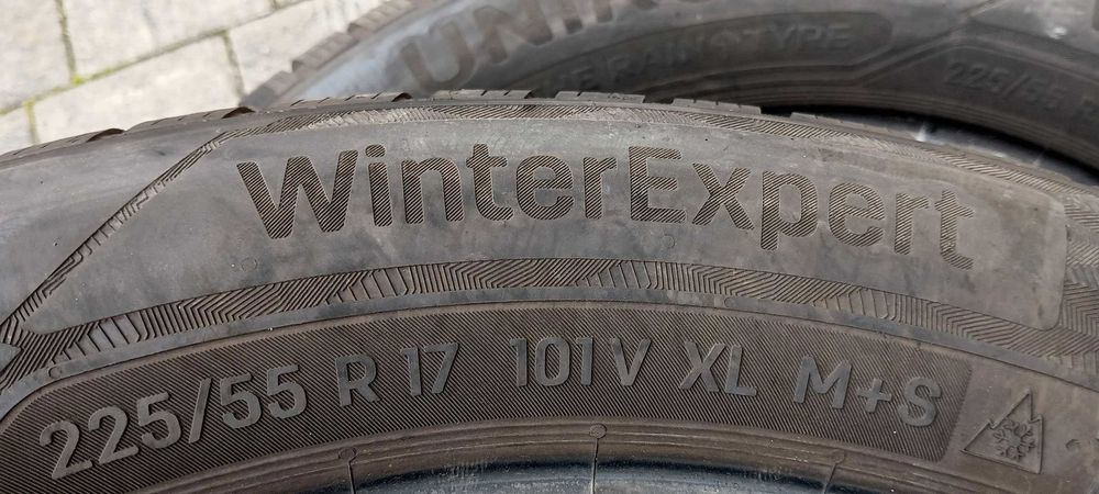 225/55r17 Uniroyal Winter,   4 opony zima  j,NOWE   +8mm      2021r