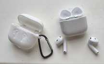 AirPods 4 ANC (з шумоподавленням) Apple + Чохол + Карабін