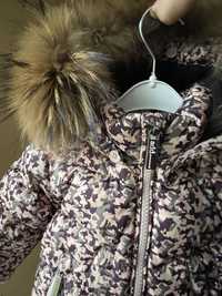 ADD (Italy) зимний комбинезон на пуху ( куртка + полукомбинезон)