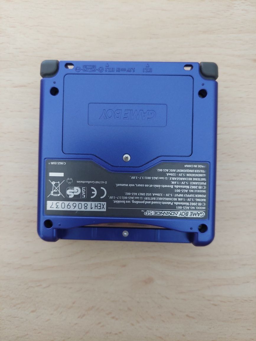 GameBoy Advance SP Azul escura