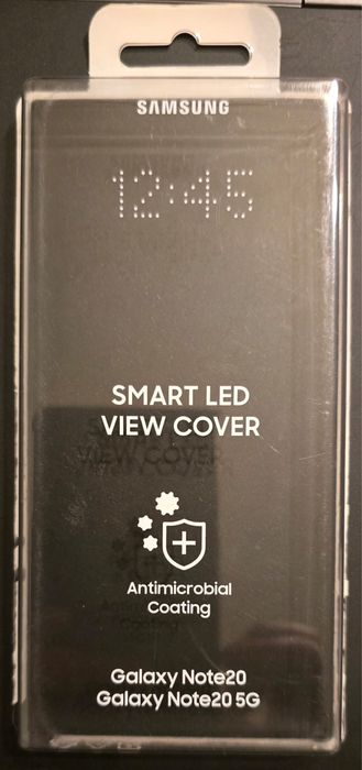 Etui Samsung Galaxy Note20 5G Smart LED View Cover czarny