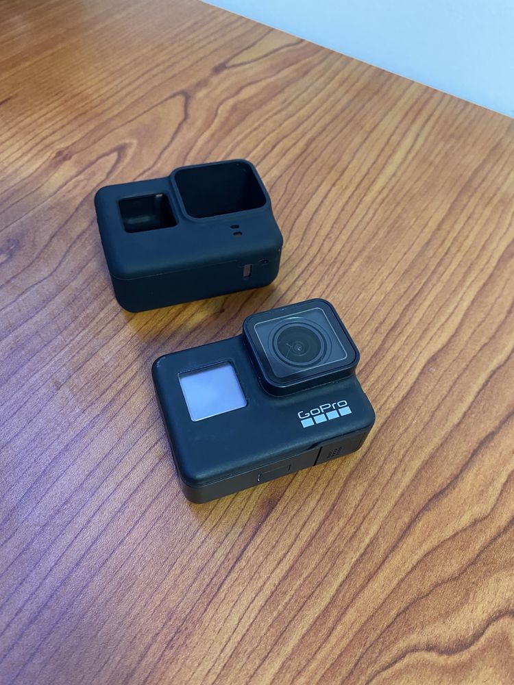 Gopro hero 7 black + cartão de memória + acessórios