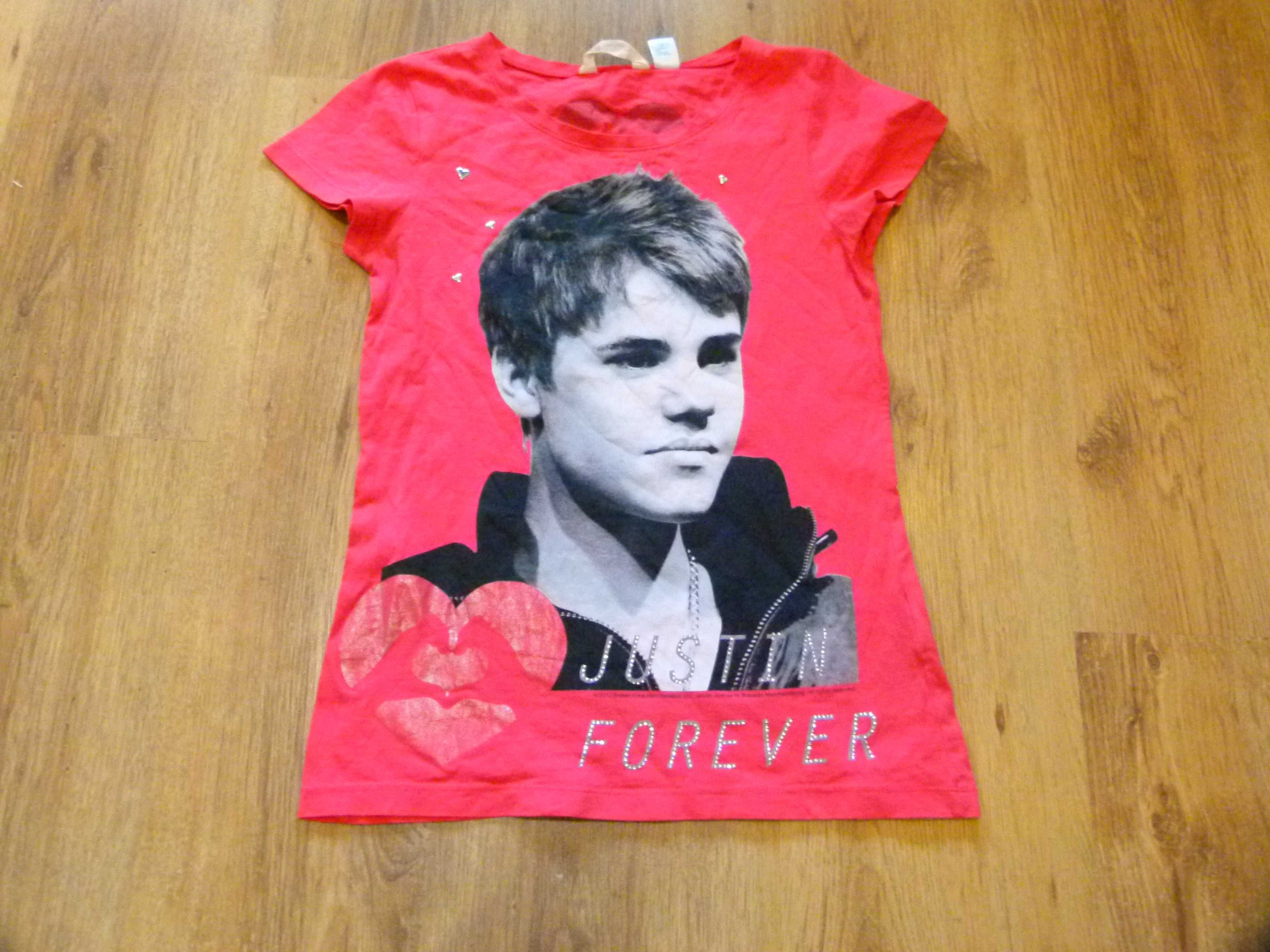 rozm 158 H&M Justin Bieber koszulka t-shirt