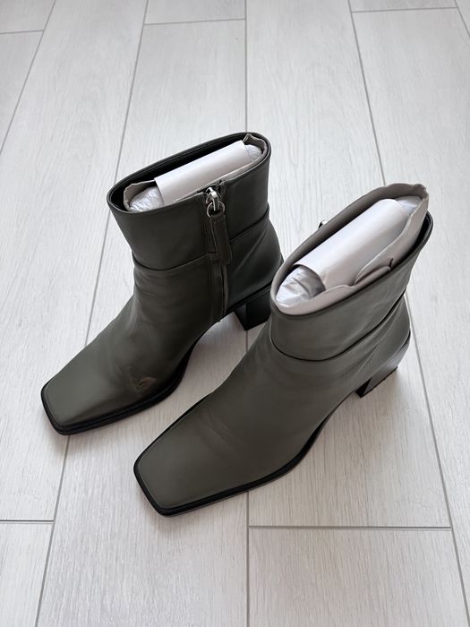 Ботинки с квадратным мысом Zara 36р.