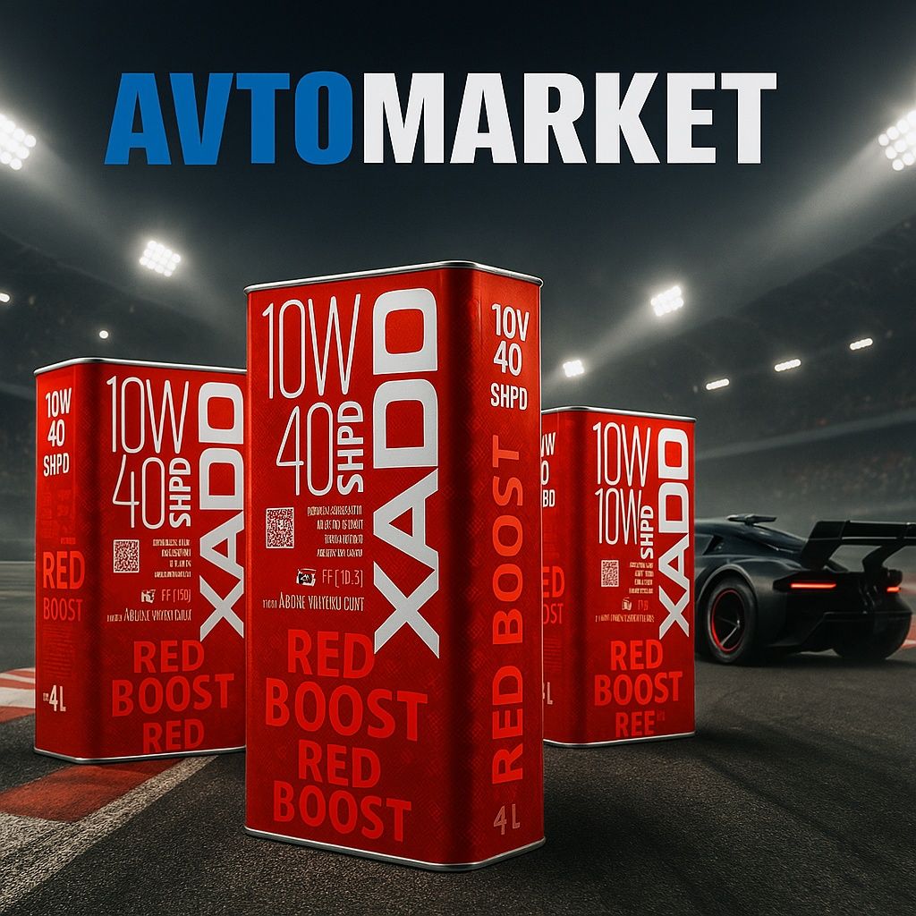 XADO Atomic Oil  Автомасло 4л/5л/1л. Оригінал (метал) Red boost ХАДО
