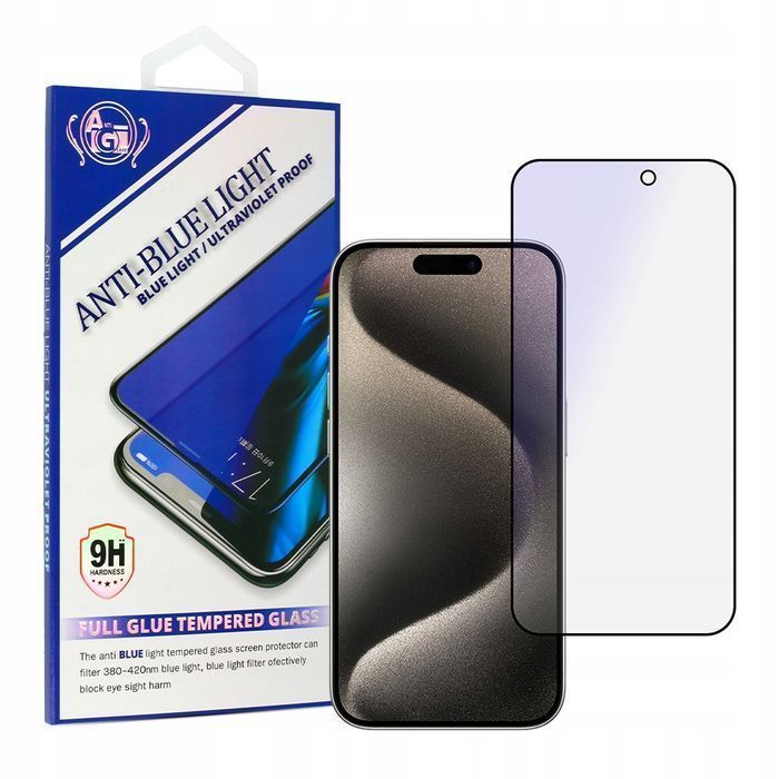 Szkło Hartowane Anti-Blue Light Do Samsung A21S Z Czarną Ramką
