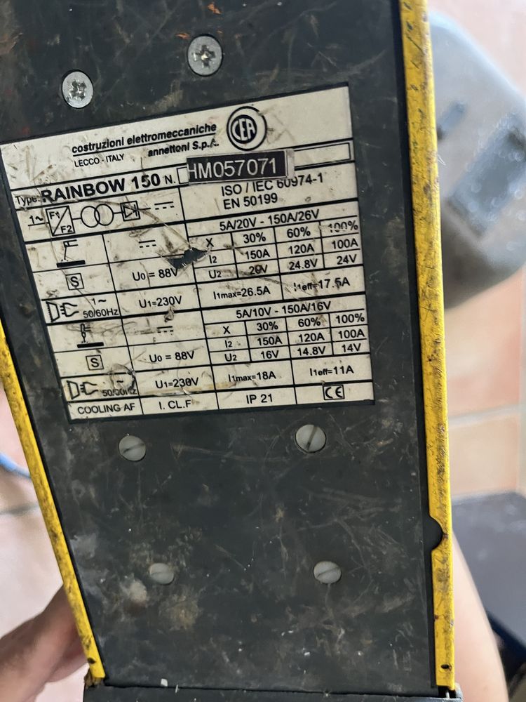 Máquina de soldar 150A