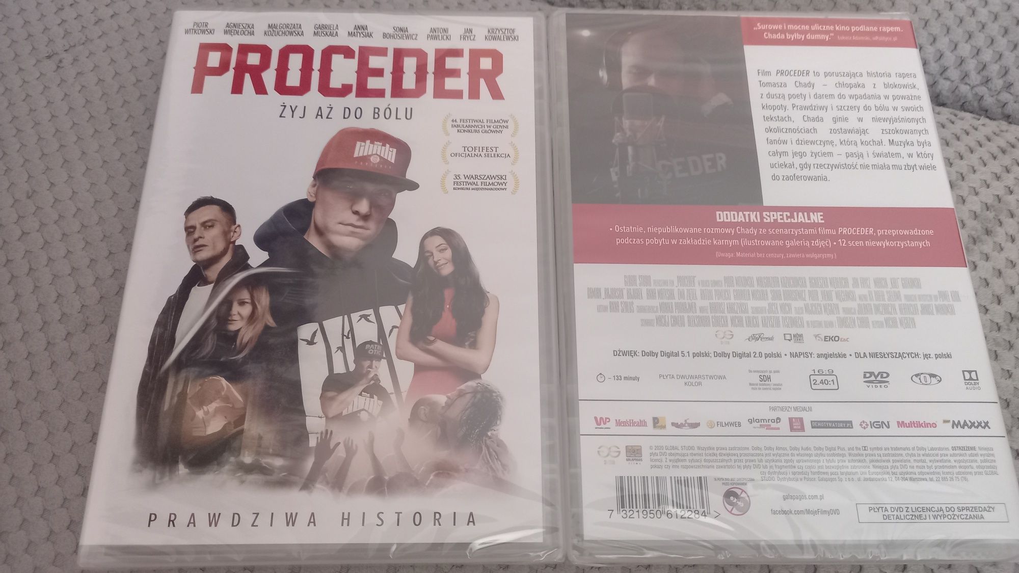 Proceder żyj aż do bólu dvd