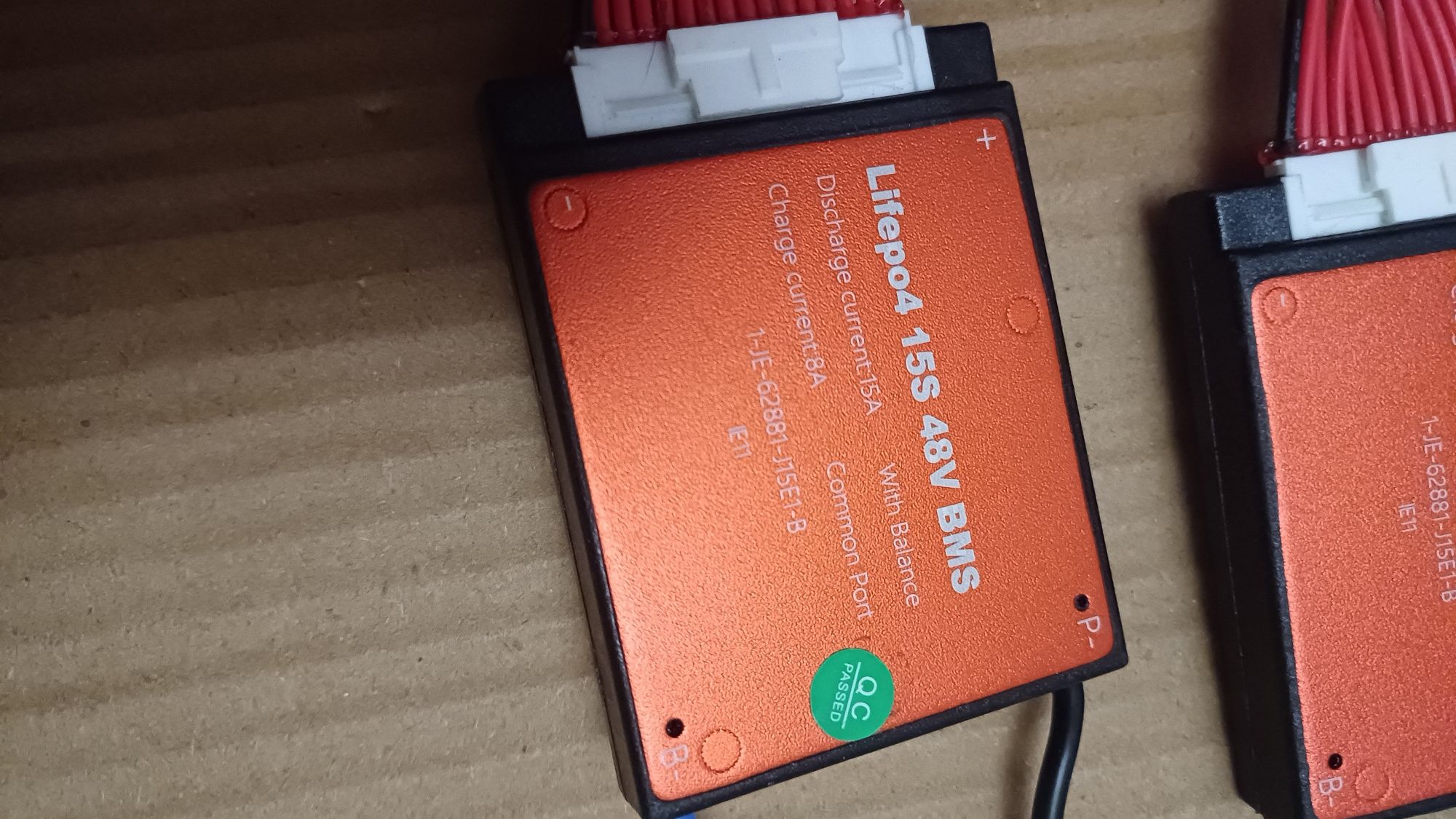 Плата bms 15s 48v 15a lifepo4