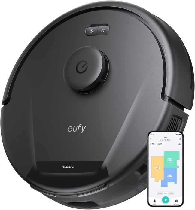 Robot sprzątający Eufy L60 Hybrid SES, czarny, 5000 Pa,2600 mAh,8,69kg