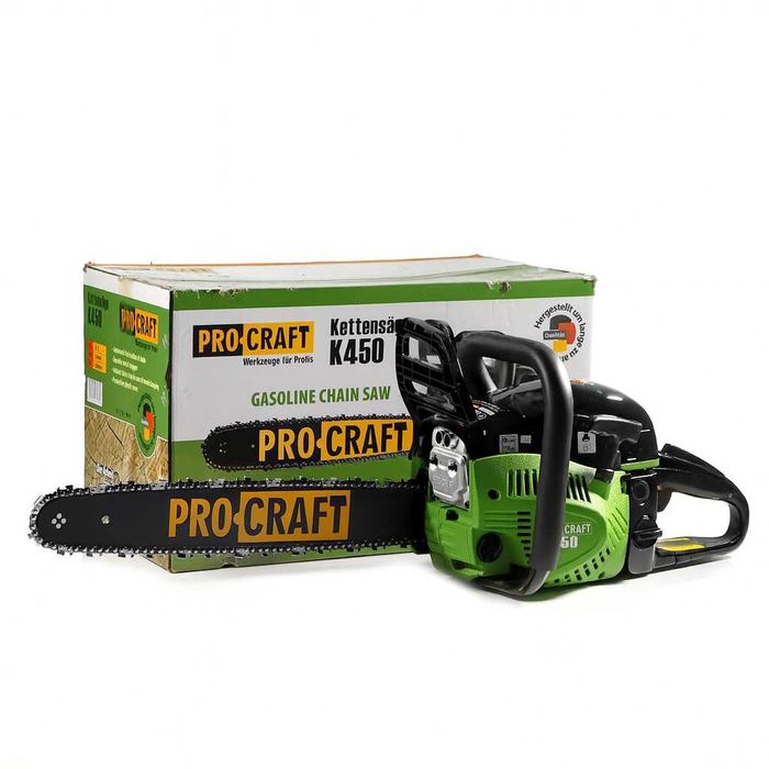 Бензопила Procraft K450 (шина+цепь 45, шина+цепь 40)