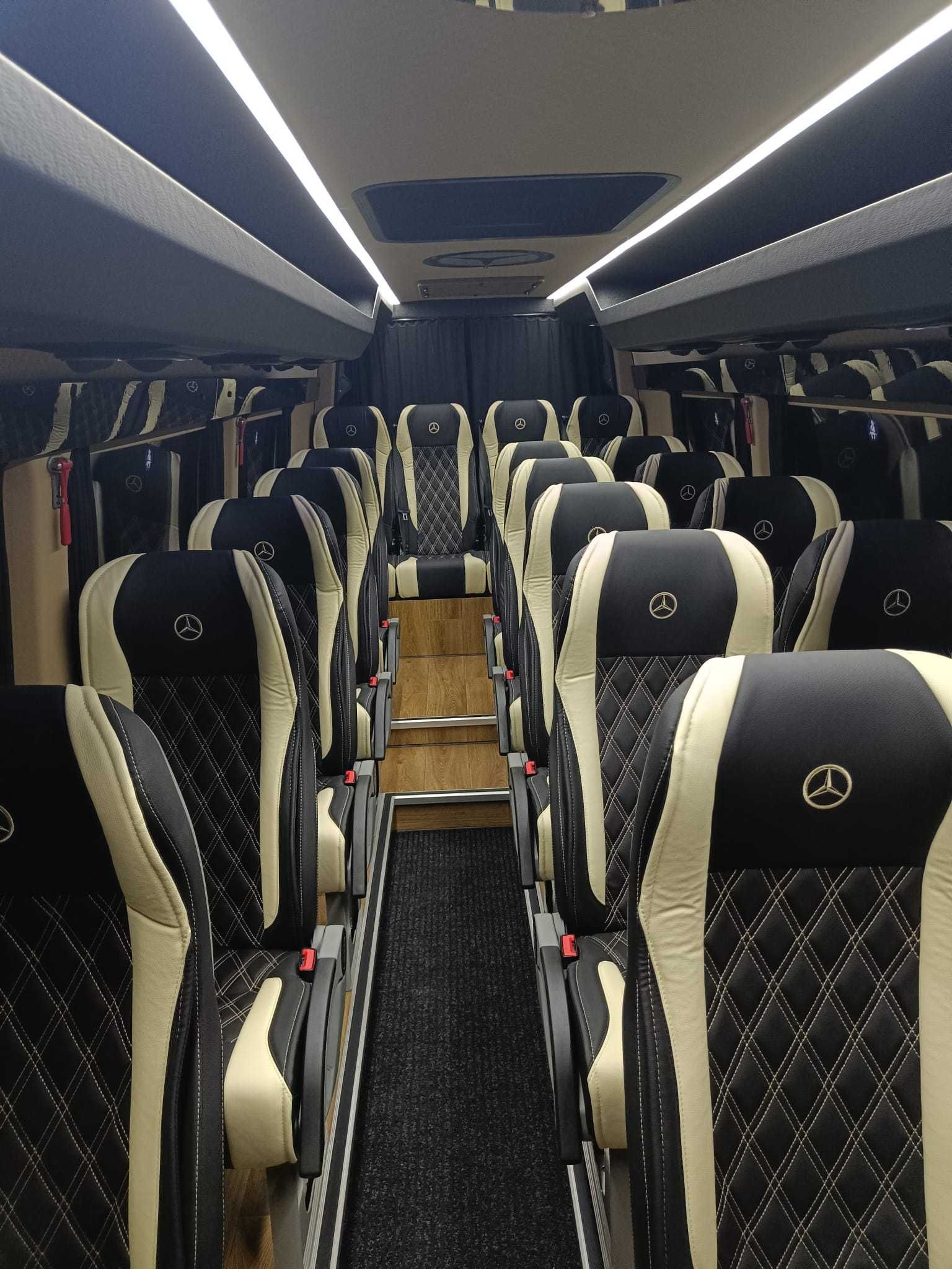 Transport przewozy transfery osób wynajem bus, autokar od 7 do 60 osób