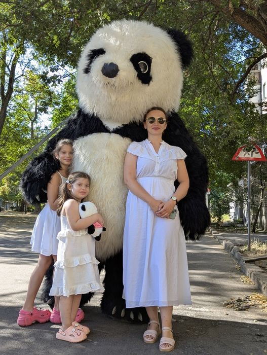 Лабубу.аниматоры Николаев, Ведмідь,Заяць,Шрек,Панда,Стич,Горилла