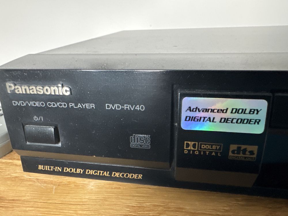 Cd/Dvd Player Panasonic DVD-RV40