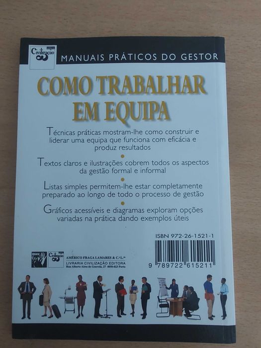 Livro Como trabalhar em Equipa