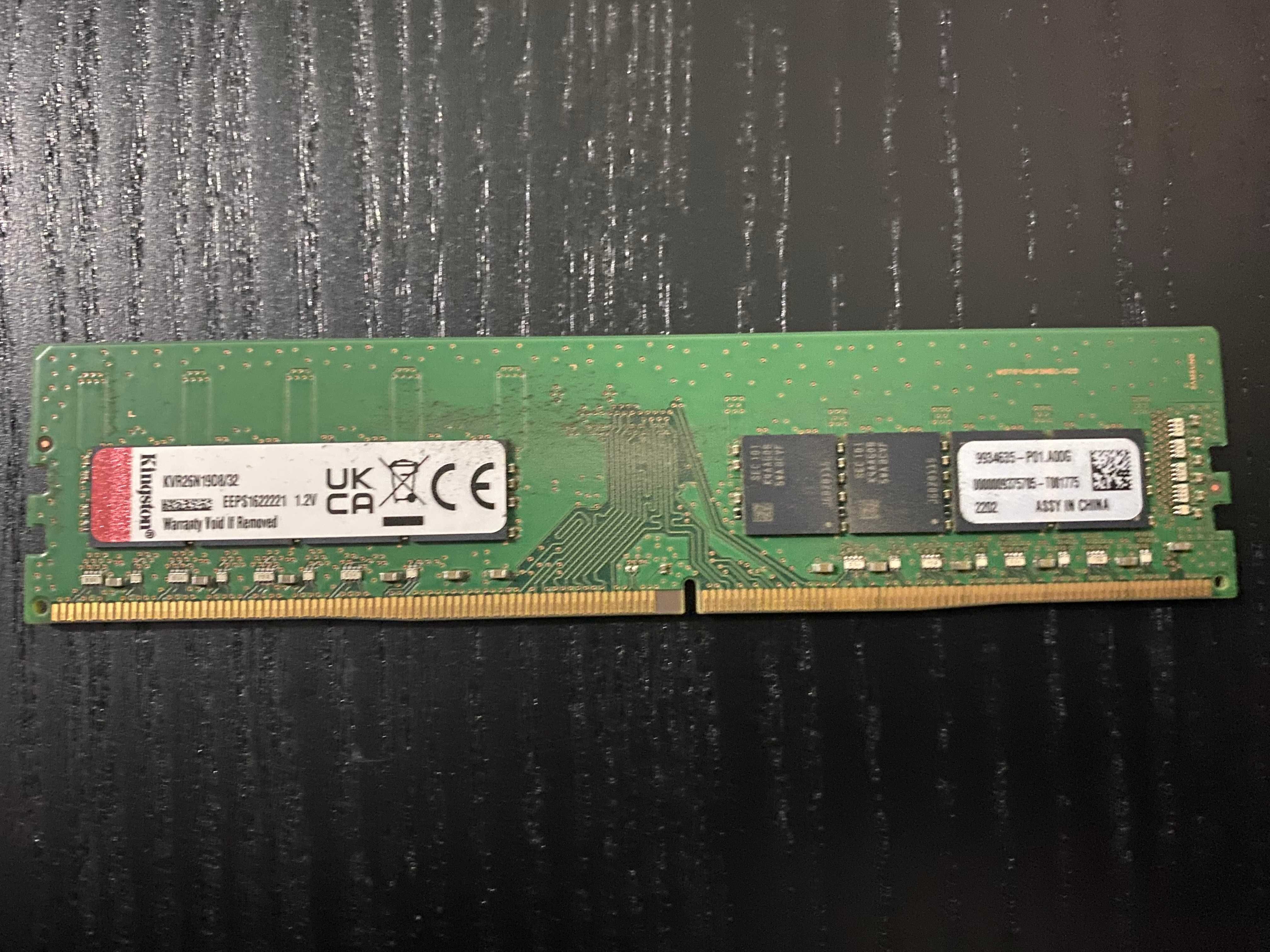 Memória Ram 32GB DDR4 Kingston KVR26N19D8