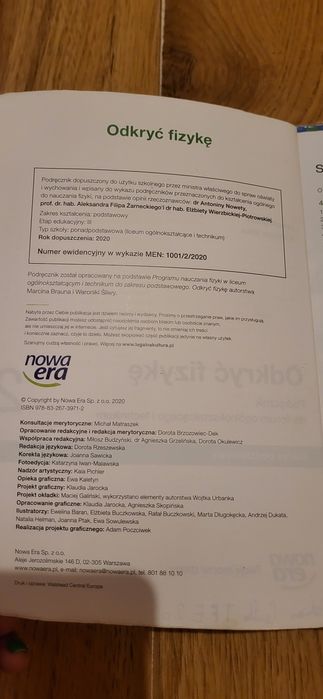 Odkryć fizykę 2 podręcznik