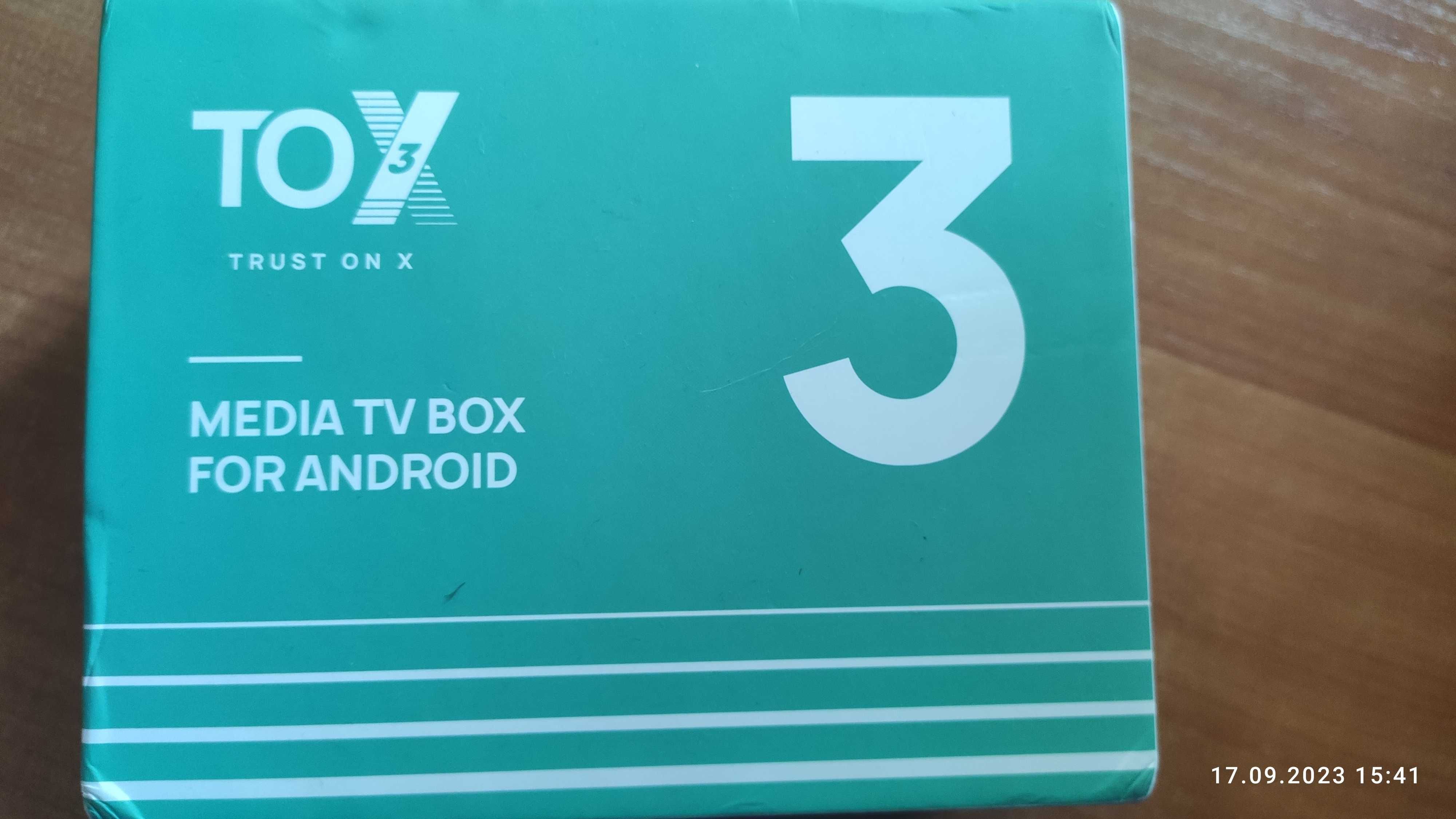 Продам ТВ бокс TOX 3 (прошит SLIM TV)