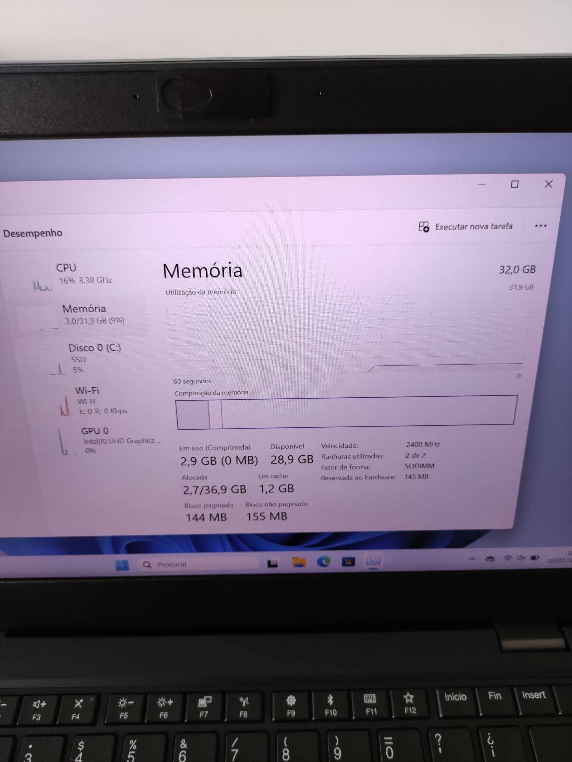 Portátil Lenovo L380 - Intel i5 | 32GB RAM