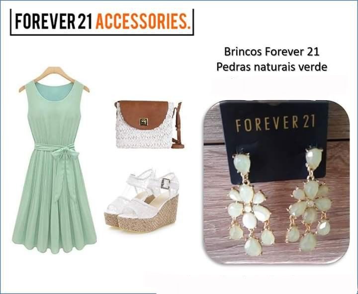 Brincos novos em pedra natural