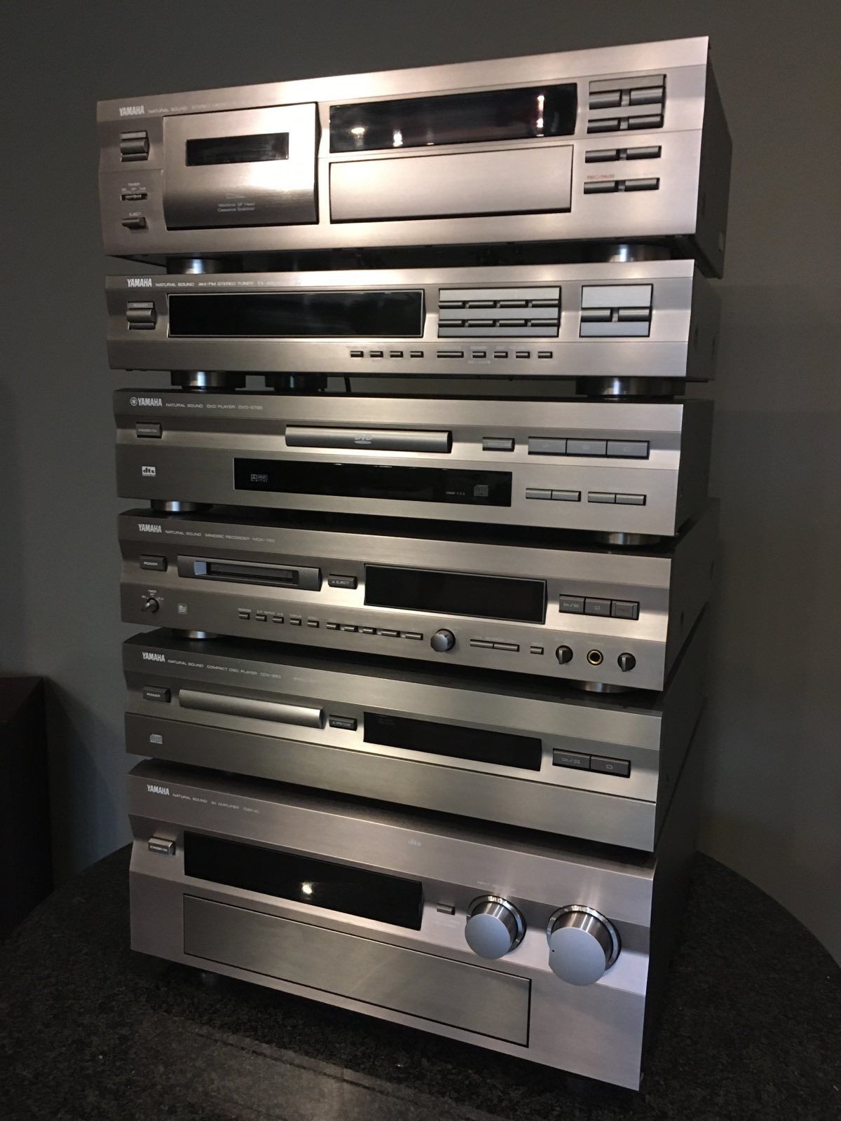 Yamaha DSP-A1,CDX-993,MDX-793,KX-493, vintage