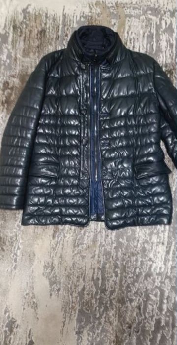 Шкіряна чоловіча  куртка