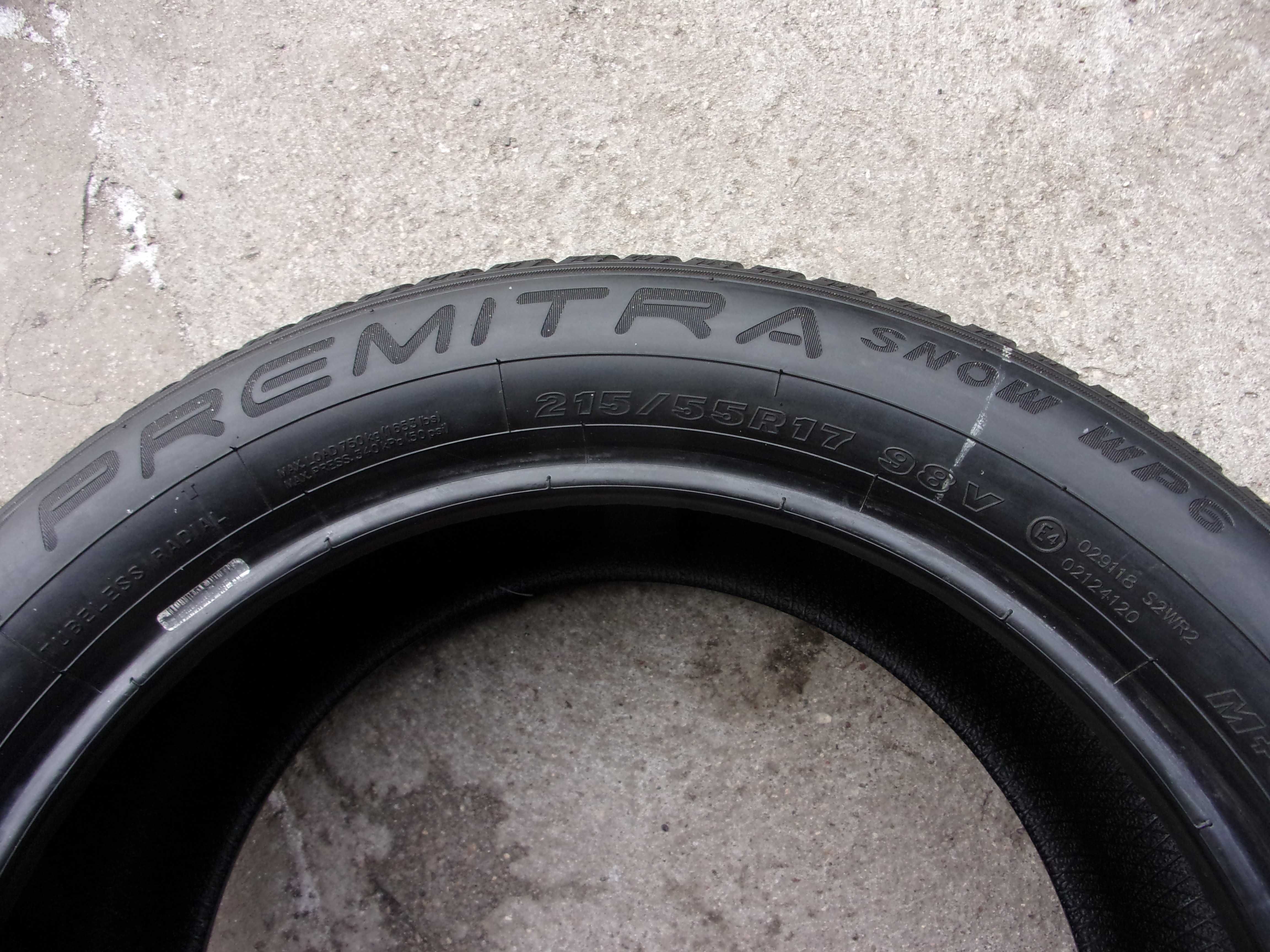 Maxxis Premitra Snow WP6 215/55/17 98V z 2021r