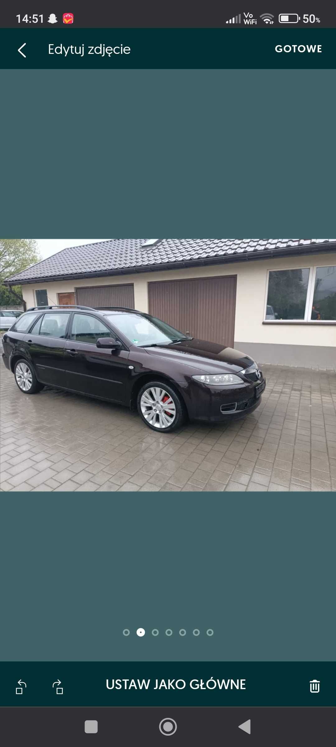 Mazda 6 2.0 benzynab2006 rok