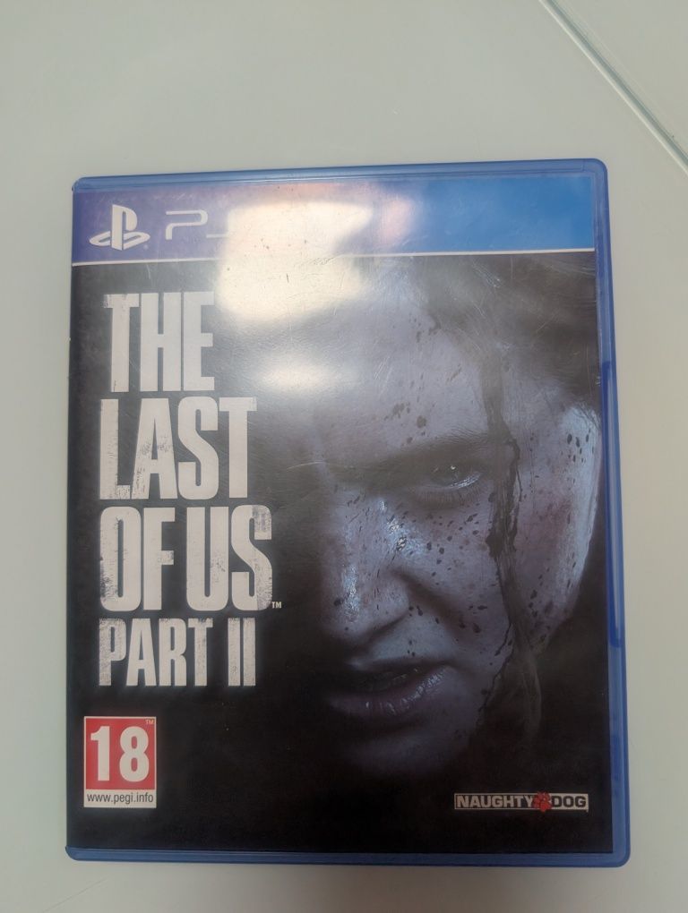 Диск last of us 2 play station 4