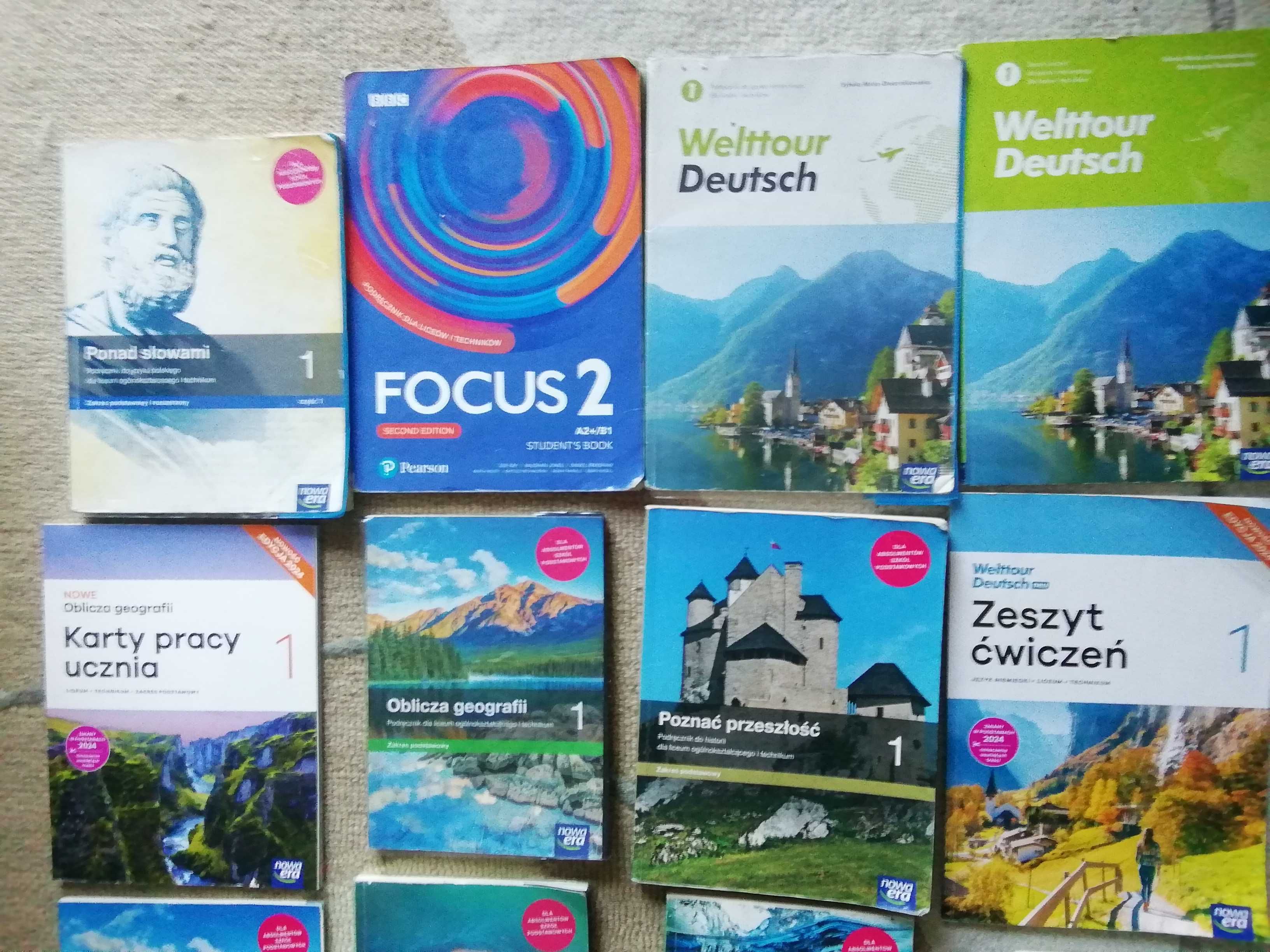 Sprzedam komplet  podręczników do kl. 1 technikum informatycznego