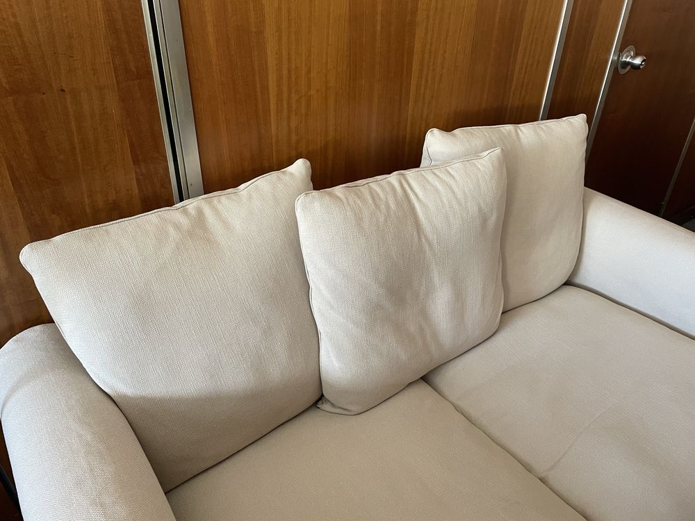 Sofa EKTORP IKEA 2 lugares Beje