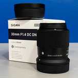 Sigma 30mm f/1.4 DC DN Contemporary (Canon RF-S) - NOVA