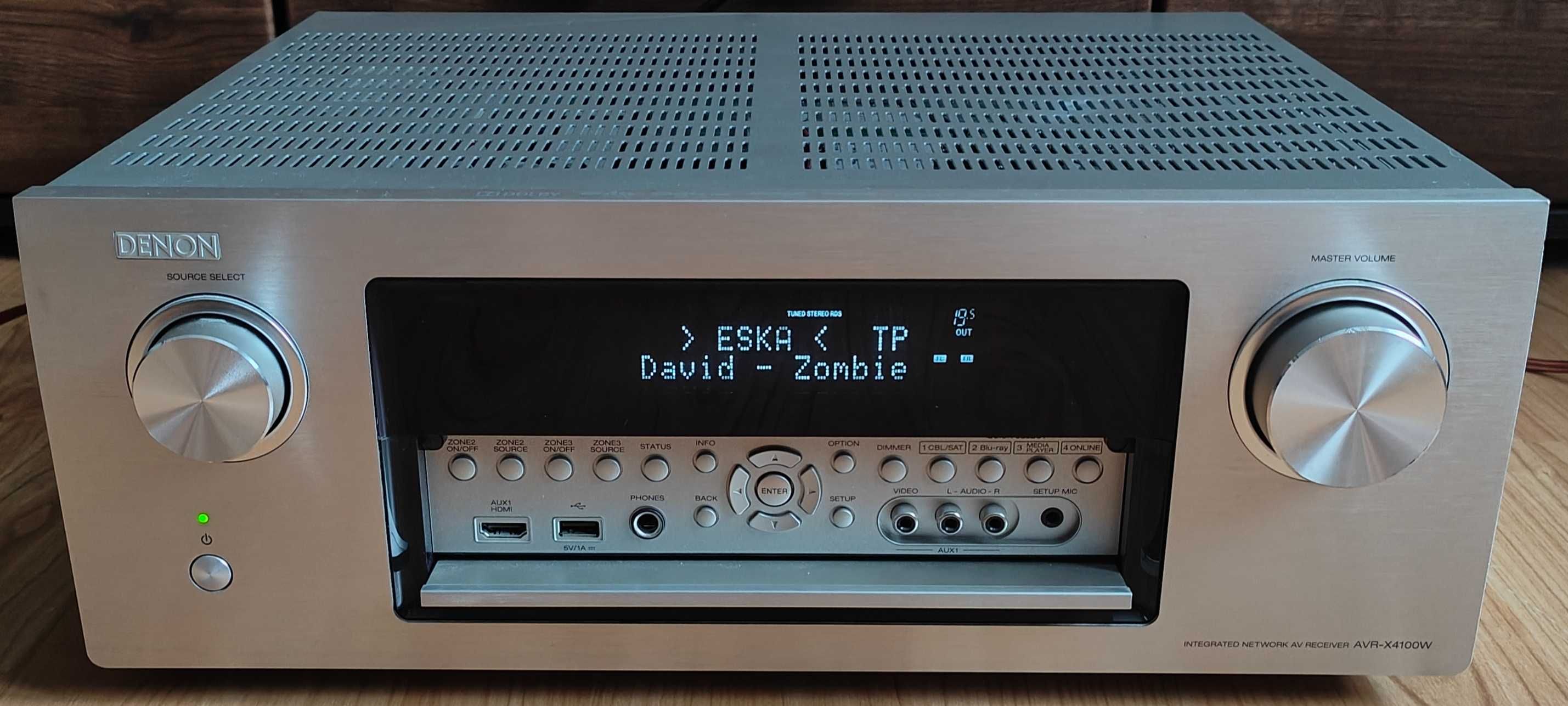 Denon AVR-X4100W piękny amplituner z bluetooth
