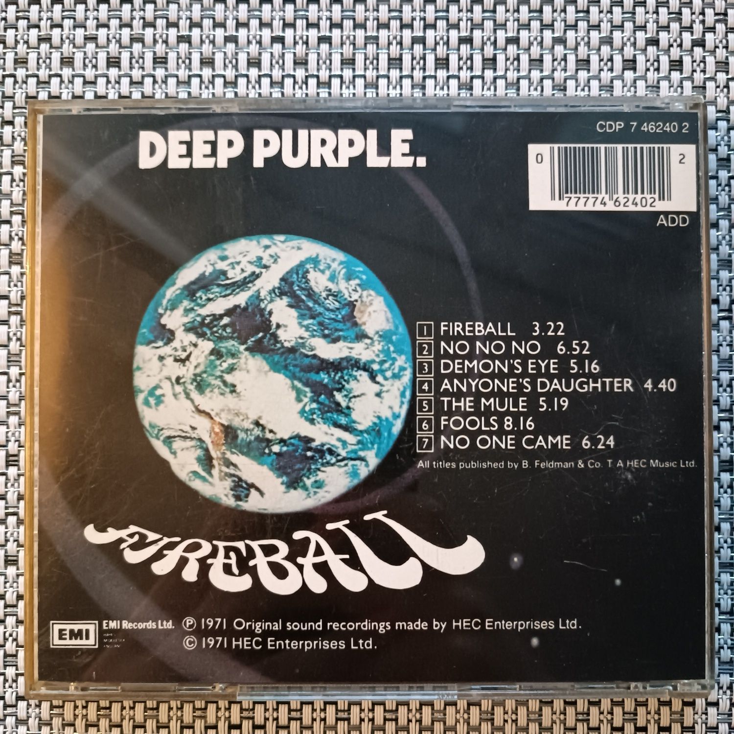 Deep Purple - Fireball CD