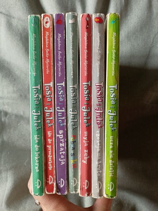 Seria bliskościowych książek Tosia i Julek