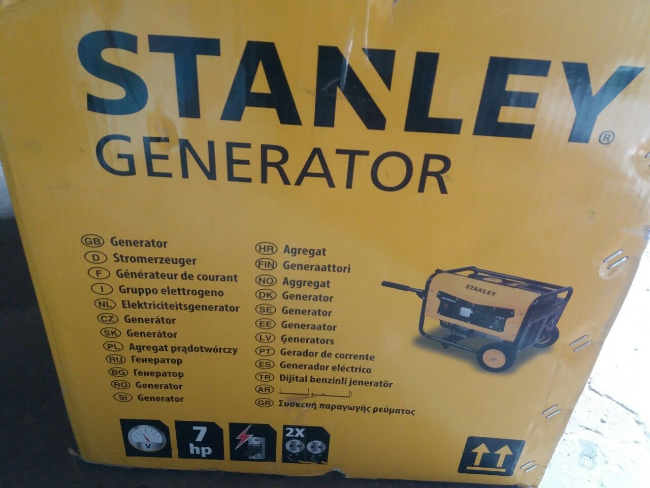 Продам новий генератор фірма Stanley.