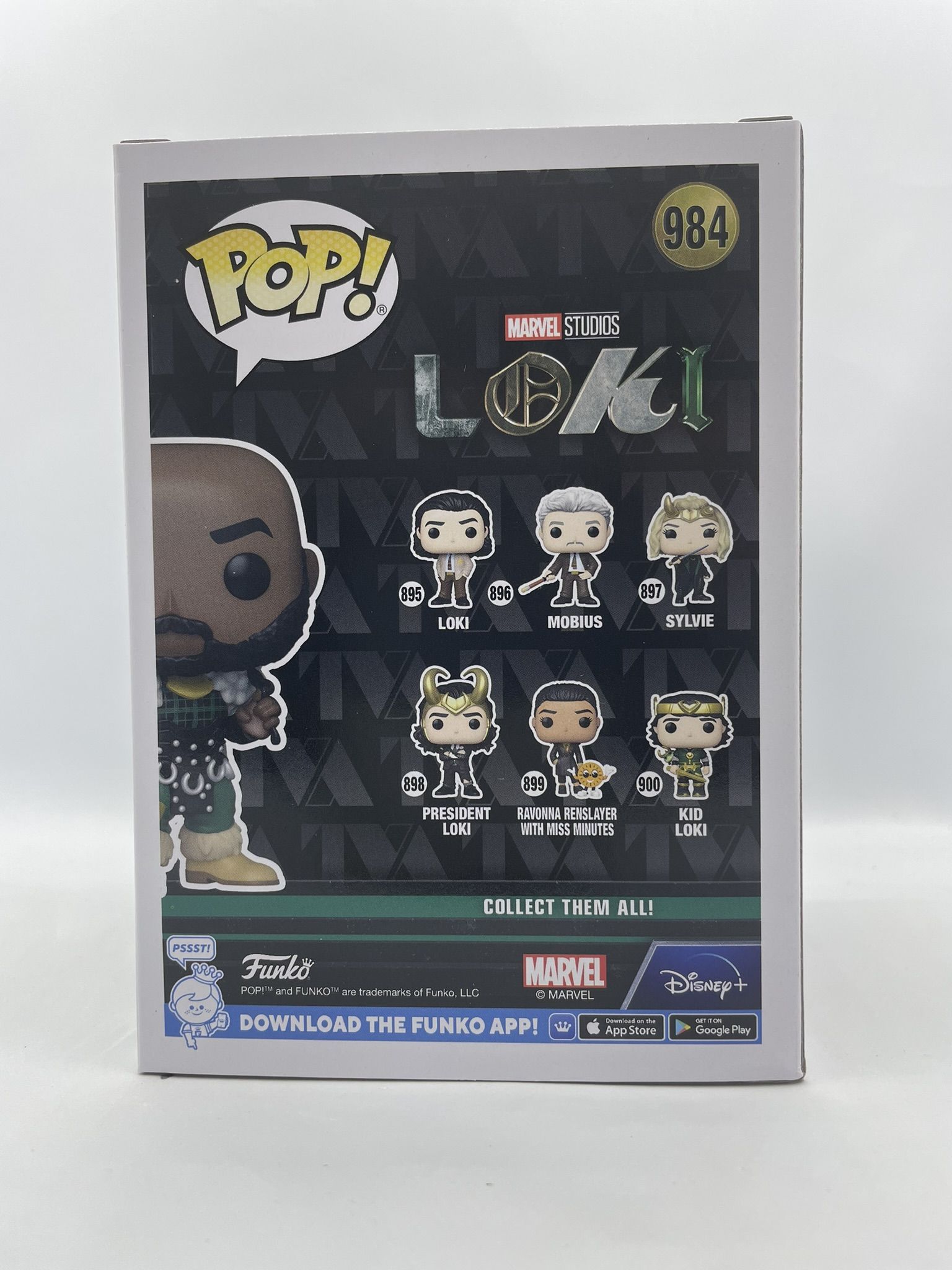 Funko Pop Marvel 984 Boastful loki #1